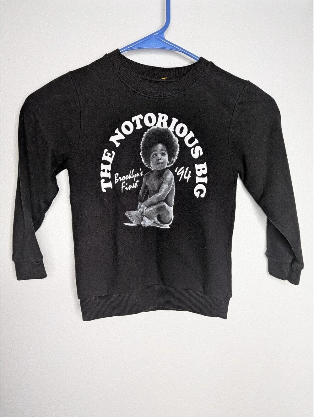 The Notorious B.I.G. Kids Graphic Sweatshirt Black Size 5T